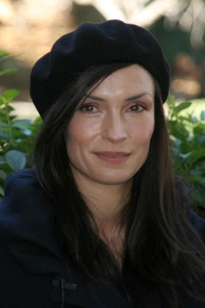 Conférence de presse Famke Janssen PETA — Photo