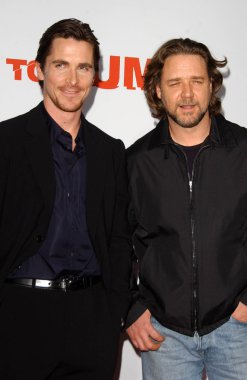 Christian Bale and Russell Crowe