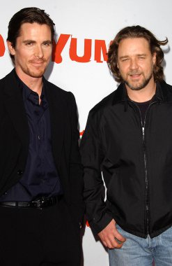 Christian Bale and Russell Crowe
