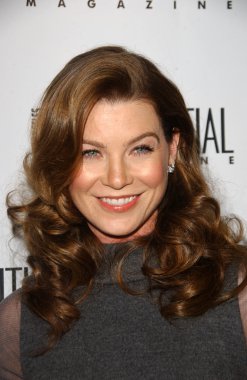 Ellen pompeo los angeles gizli dergisinin yıllık emmy partisinde. bir gün batımı, west hollywood, ca. 09-11-07