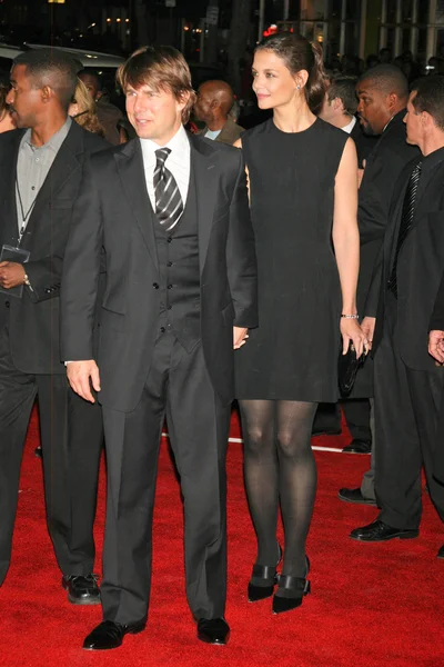 Tom Cruise and Katie Holmes — Stock Photo, Image