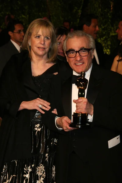 Helen Morris and Martin Scorsese — Stock Photo, Image