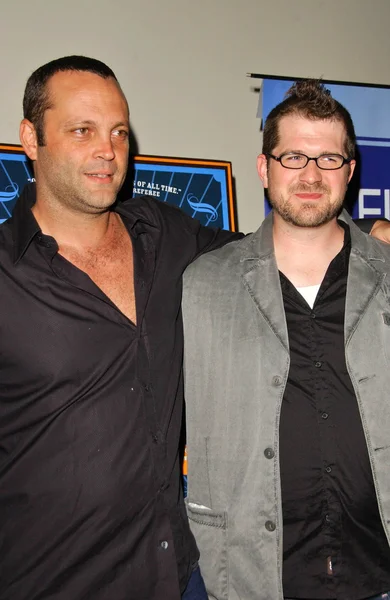 Vince Vaughn and Seth Gordon — Stock Photo, Image