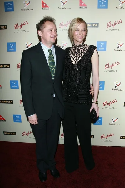 Andrew Upton, Cate Blanchett — Zdjęcie stockowe