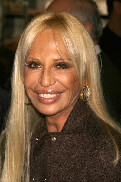 Donatella versace — Φωτογραφία Αρχείου