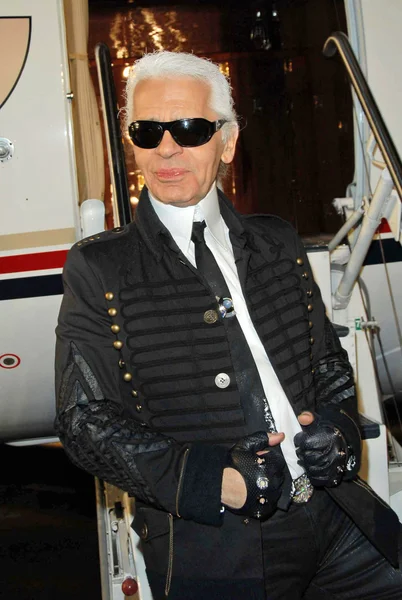 Karl Lagerfeld — Zdjęcie stockowe