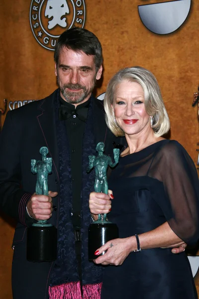 13th Annual Screen Actors Guild Awards Sala de Imprensa — Fotografia de Stock