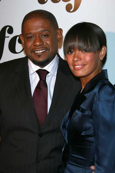 Forest Whitaker and Keisha Whitaker — Stock Photo, Image