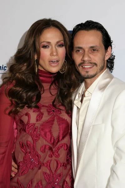 Jennifer López y Marc Anthony — Foto de Stock