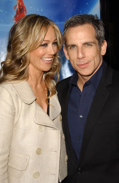 Christine Taylor and Ben Stiller — Stock Photo, Image