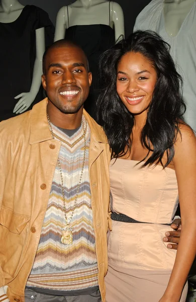 Kanye west ve alexis rainey — Stok fotoğraf