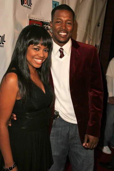 Shanice Wilson e Flex Alexander — Fotografia de Stock