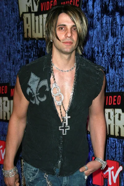 Criss Angel arriving at the 2007 MTV Video Music Awards. The Palms Hotel And Casino, Las Vegas, NV. 09-09-07 — Stock Photo, Image