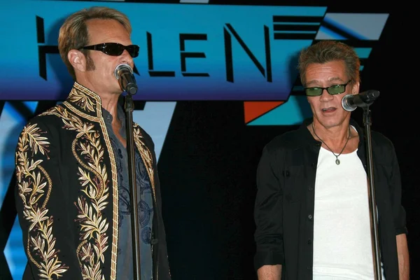 Συνέντευξη τύπου του Van halen reunion tour — Φωτογραφία Αρχείου