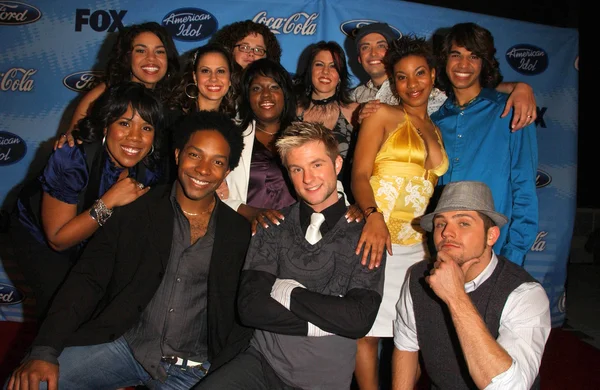 American Idol Finalista — Fotografia de Stock