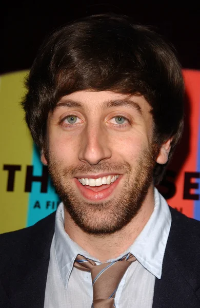 Simon Helberg Przewodniczący — Zdjęcie stockowe