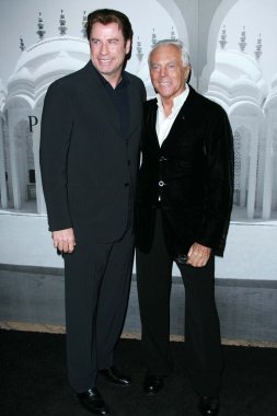John travolta ve giorgio armani