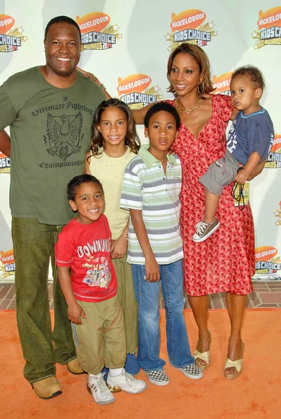 Rodney Peete con Holly Robinson Peete —  Fotos de Stock