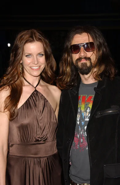 Sheri månen och rob zombie — Stockfoto