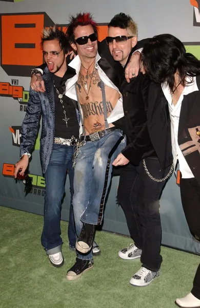 Tommy Lee and the band Supernova — Stock Photo, Image