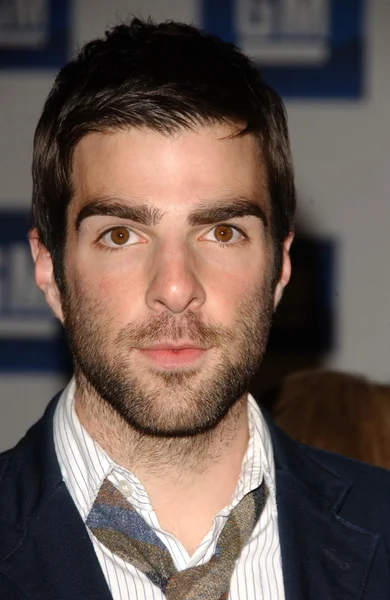 Zachary Quinto Ordförande — Stockfoto