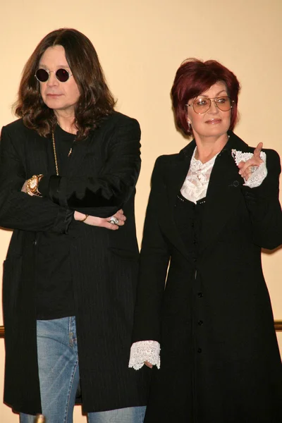 Ozzy Osbourne y Sharon Osbourne —  Fotos de Stock