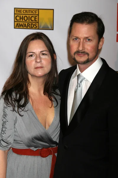 Todd Field and wife Serena — Stock Photo, Image