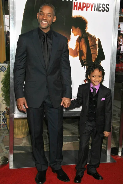 Will Smith and Jaden Christopher Syre Smith — Stock Photo, Image