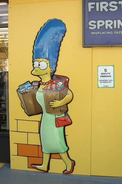 "Simpsons "Kwik-E-Mart apre a Burbank — Foto Stock