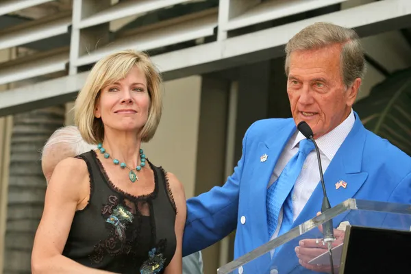 Debby Boone and Pat Boone — Stock Photo, Image