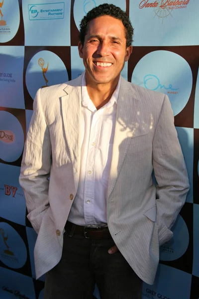 Oscar nunez auf der Party für die Primetime-Emmy-Nominierten 2007. ein Sonnenuntergang, West Hollywood, ca. 09-09-07 — Stockfoto