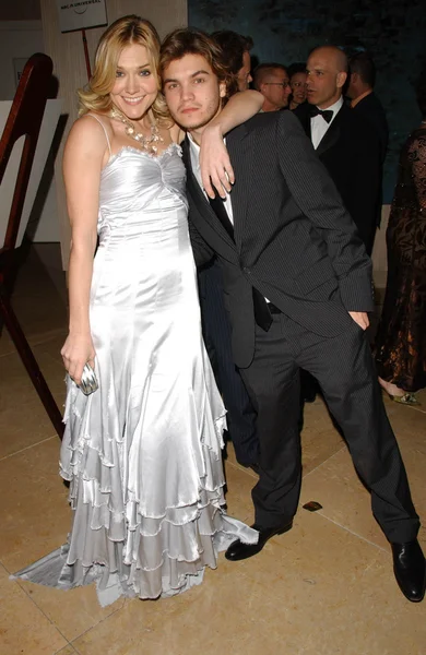 Weinstein şirketin 2007 Altın Küre partiden sonra — Stok fotoğraf