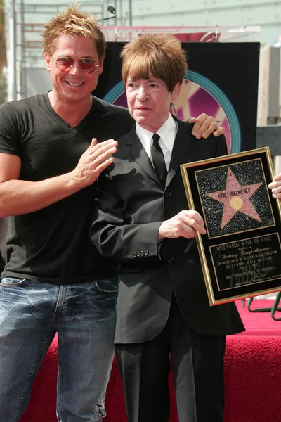 Hollywoodský chodník slávy obřadu ctít rodney bingenheimer — Stock fotografie