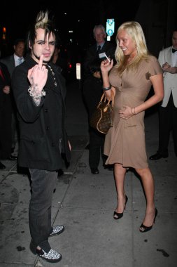 Mary Carey out for the nite at Mr. Chow's Restaurant