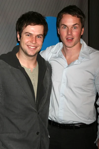 Taran Killam and Paul Campbell — Stock Photo, Image