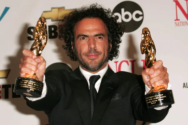 Alejandro gonzalez yönetmenler 2007 basın odasında alma Ödülleri. Pasadena civic auditorium, pasadena, ca. 06-01-07 — Stok fotoğraf