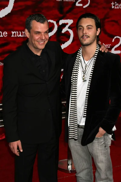 Los Angeles Premiere of "The Number 23" — Stock Photo, Image