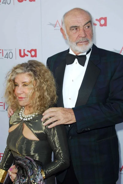 Sean Connery y Micheline Connery —  Fotos de Stock