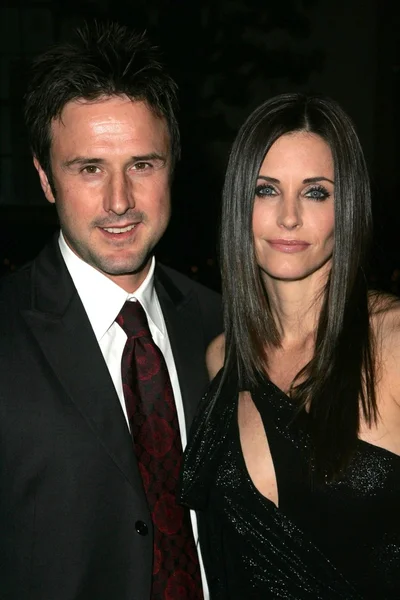 David arquette i courteney cox — Zdjęcie stockowe