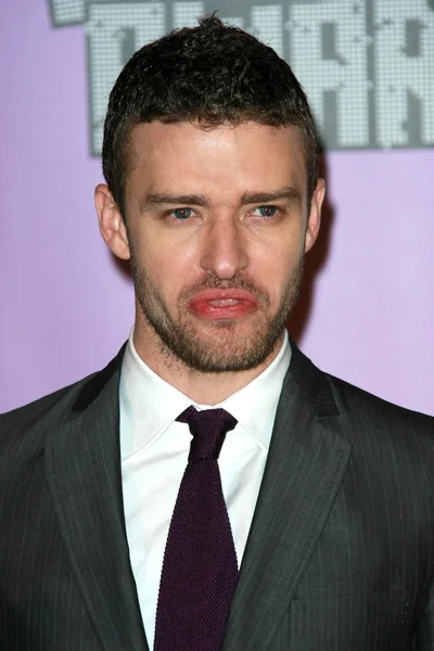 Justin Timberlake in the press room at the 2007 MTV Video Music Awards. The Palms Hotel And Casino, Las Vegas, NV. 09-09-07 — 스톡 사진