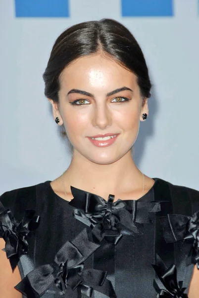 Camilla belle auf der chanel cruise show 2007 2008 moderiert von karl lagerfeld. Kleiderbügel 8, Santa Monica, ca. 18.05. — Stockfoto