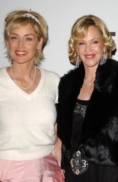 Sharon stone i kelly stone — Zdjęcie stockowe