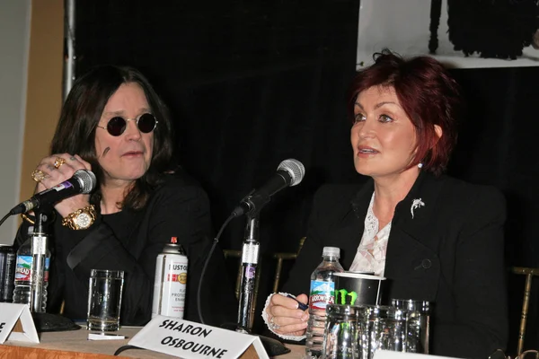 Ozzy Osbourne and Sharon Osbourne — Stock Photo, Image