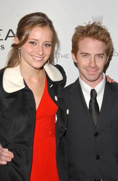 Seth Green e amico — Foto Stock