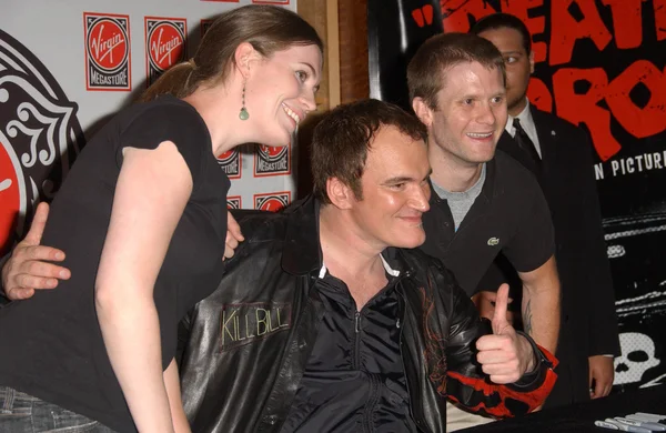 Quentin Tarantino In Negozio Aspetto — Foto Stock