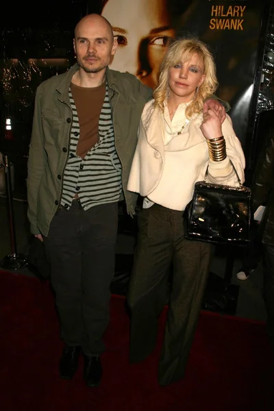 Billy Corgan, Courtney Love — Zdjęcie stockowe