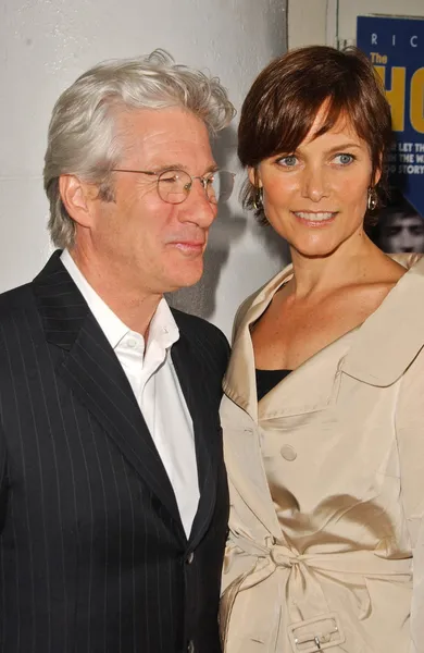 Richard Gere and Carey Lowell — Stock Photo, Image