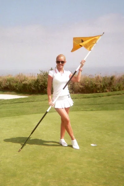 Katie Lohmann hospeda Playboy Golf Scramble — Fotografia de Stock
