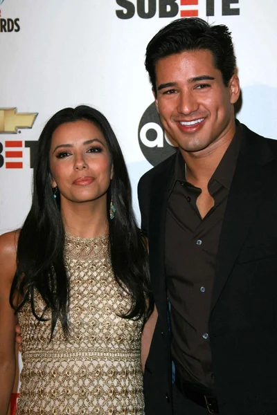 Eva Longoria e Mario Lopez — Foto Stock