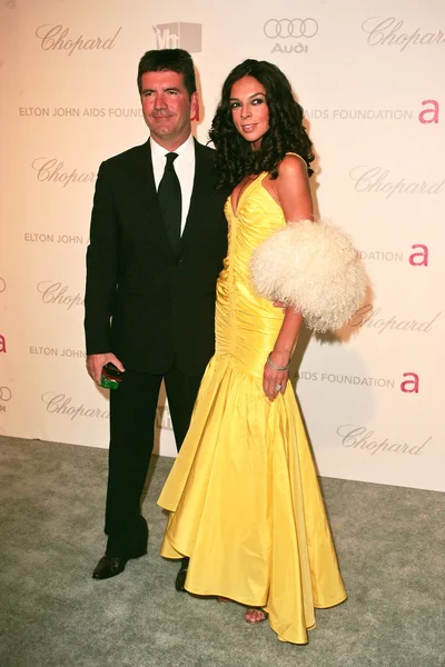 Simon Cowell y Terri Seymour — Foto de Stock